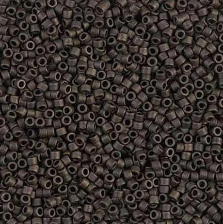 Matte Metallic Dark Olive Miyuki Delica 11/0 DB0311 11/0
