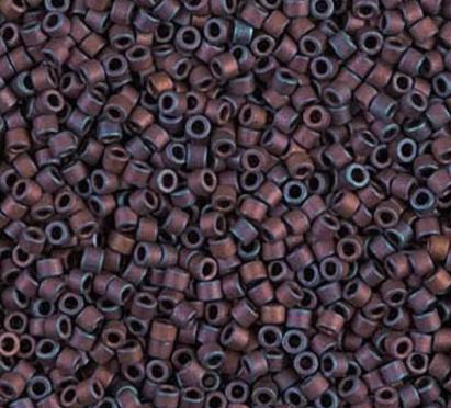 DB0311 11/0 Matte Metallic Dark Raspberry Miyuki Delica
