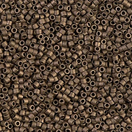 Matte Metallic Dark Bronze Miyuki Delica 11/0 DB0322