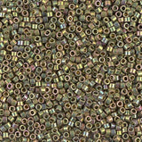 24kt Green Gold Iris Miyuki Delica 11/0 DB0508
