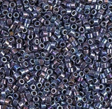 DB0543 11/0 Violet Gold Iris Miyuki Delica