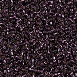 Dyed Silver Lined Wine Miyuki Delica 11/0 DB0611 