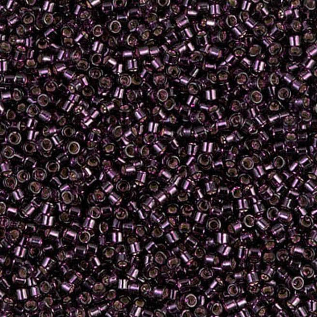 Dyed Silver Lined Wine Miyuki Delica 11/0 DB0611 
