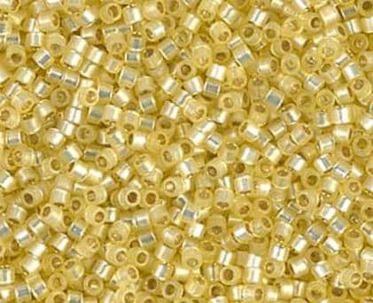 DB0623 11/0 Dyed Jonquil Silver Lined Alabaster Miyuki Delica