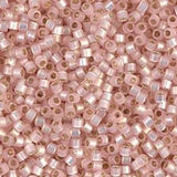 DB0624 11/0 Dyed Light Rose Silver Lined Alabaster Miyuki Delica