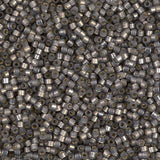 Dyed Rustic Gray Silver Lined Alabaster Miyuki Delica 11/0 DB0631