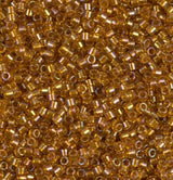 DB0065 11/0 Lined Topaz AB Miyuki Delica