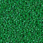 DB0655 11/0 Dyed Opaque Kelly Green Miyuki Delica