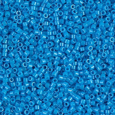 Dyed Opaque Dark Turquoise Blue Miyuki Delica 11/0 DB0659