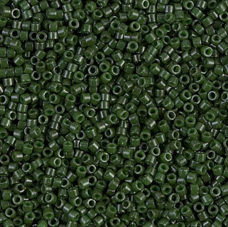 Dyed Opaque Olive Miyuki Delica DB0663 11/0