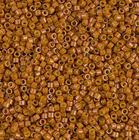 Dyed Opaque Dark Pumpkin Miyuki Delica 11/0 DB0664