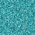 Turquoise Green Lined Crystal AB Miyuki Delica 11/0 DB0079