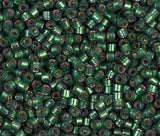 DB0690 11/0 Dyed Semi-Frost S/L Leaf Green Miyuki Delica