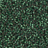 Dyed Semi-Frost S/L Leaf Green Miyuki Delica 11/0 DB0690