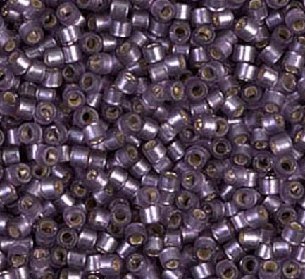 DB0695 11/0 Dyed Semi-Frost S/L Mulberry Miyuki Delica