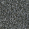 Dyed Semi-Frosted Silver Lined Gray Miyuki Delica 11/0 DB0697