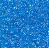 DB0706 11/0 Transparent Aqua Miyuki Delica