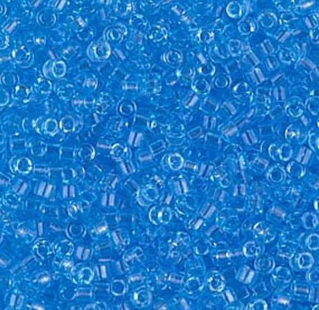 DB0706 11/0 Transparent Aqua Miyuki Delica
