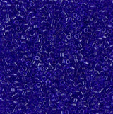 Transparent Cobalt Miyuki Delica 11/0 DB0707