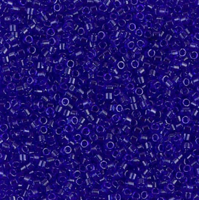 Transparent Cobalt Miyuki Delica 11/0 DB0707