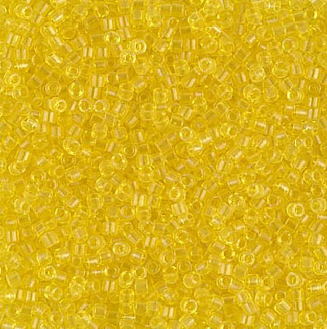 Transparent Yellow Miyuki Delica 11/0 DB0710