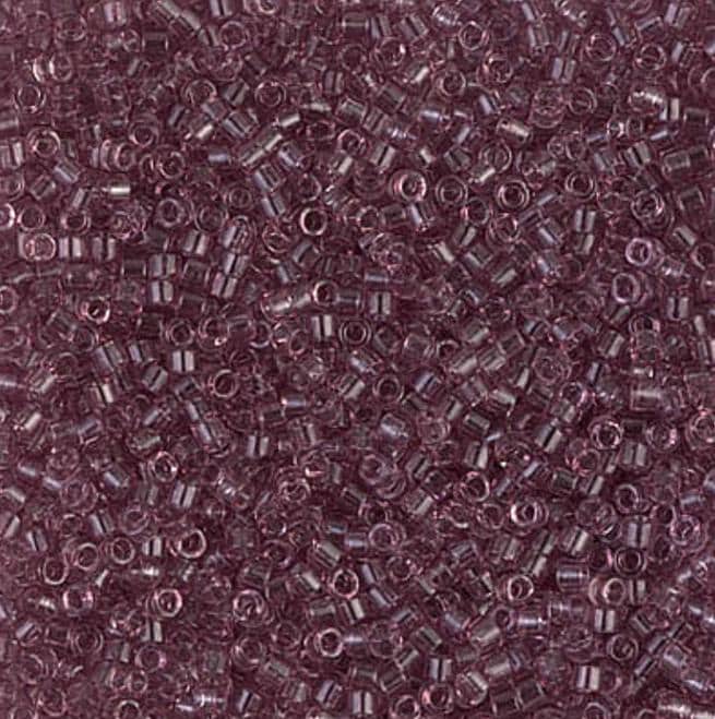Transparent Smoky Amethyst Miyuki Delica 11/0 DB0711