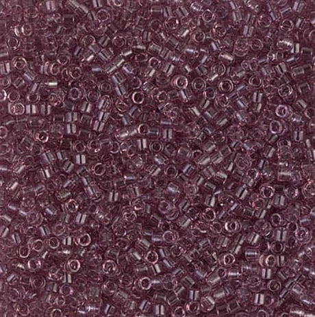 Transparent Smoky Amethyst Miyuki Delica 11/0 DB0711