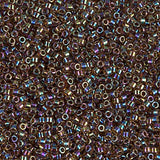Root Beer Lined Light Topaz AB Miyuki Delica 11/0 DB0087