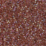 Berry Lined Light Topaz AB Miyuki Delica 11/0 DB0088