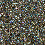 Blue Lined Light Topaz AB Miyuki Delica 11/0 DB0089