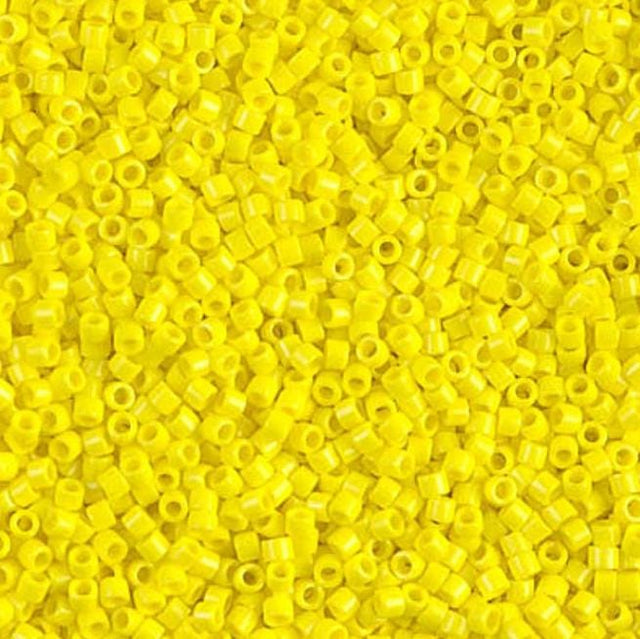 Opaque Yellow Miyuki Delica 11/0 DB0721