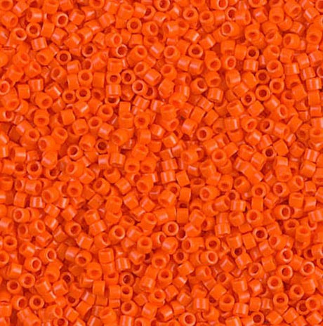  Opaque Orange Miyuki Delica 11/0 DB0722