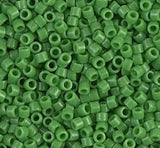 DB0724 11/0 Opaque Green Miyuki Delica