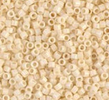 DB0732 11/0 Opaque Dark Cream Miyuki Delica