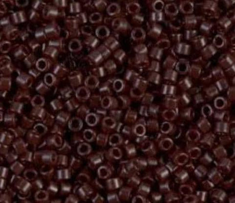 DB0734 11/0 Opaque Chocolate Miyuki Delica