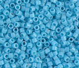 DB0725 11/0 Opaque Turquoise Blue Miyuki Delica