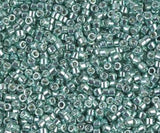 DB0415 11/0 Galvanized Turquoise Green Miyuki Delica