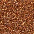 Galvanized Burnt Orange Miyuki Delica 11/0 DB0421