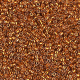 Galvanized Burnt Orange Miyuki Delica 11/0 DB0421