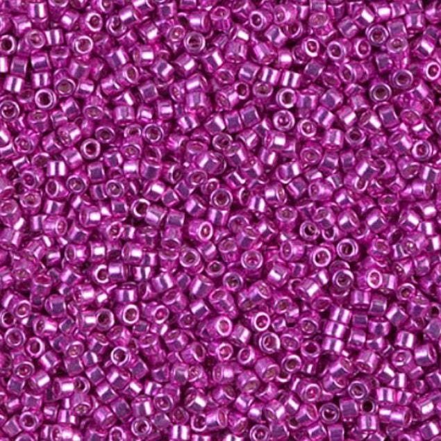 Galvanized Hot Pink Miyuki Delica 11/0 DB0425
