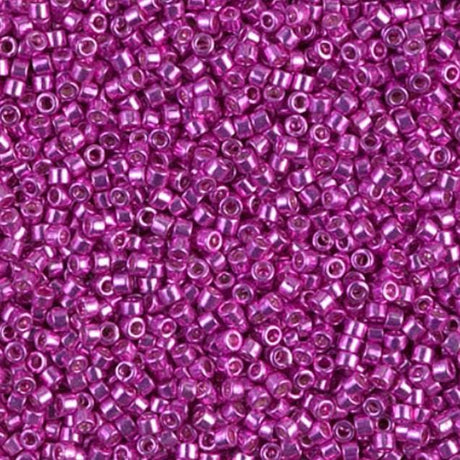 Galvanized Hot Pink Miyuki Delica 11/0 DB0425