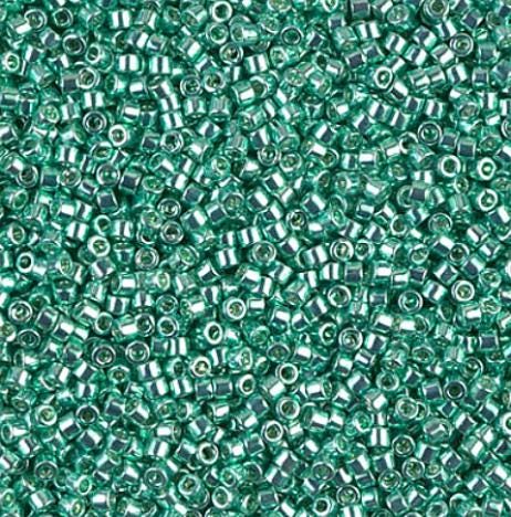 Galvanized Dark Mint Green Miyuki Delica 11/0 DB0426