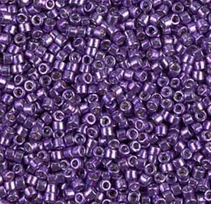 DB0430 11/0 Galvanized Dark Lilac Miyuki Delica