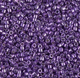 DB0430 11/0 Galvanized Dark Lilac Miyuki Delica