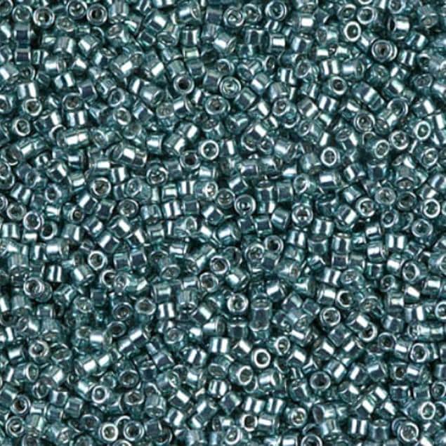 Galvanized Peacock Blue Miyuki Delica 11/0 DB0432