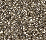 DB0436 11/0 Galvanized Pewter Miyuki Delica