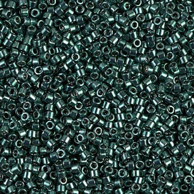 Galvanized Dark Teal Green Miyuki Delica DB0458 11/0