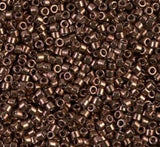 DB0460 11/0 Galvanized Cinnamon Brown Miyuki Delica
