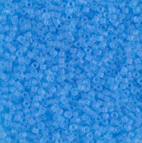 Matte Transparent Aqua Miyuki Delica 11/0 DB0747