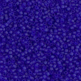 Matte Transparent Cobalt Miyuki Delica 11/0 DB0748